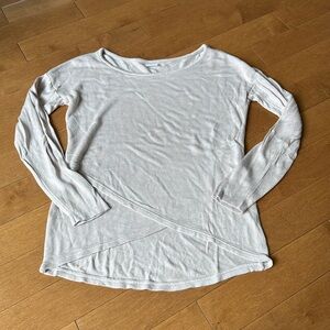 Lascana Beige Knit Pullover Wide Neck Beach Sweater in Medium